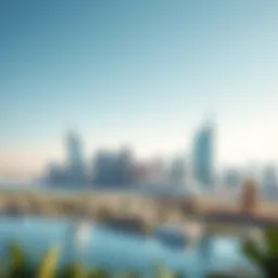 Stunning skyline view featuring luxury properties of the Bliss Collection