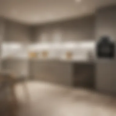 Modern kitchen amenities in Citadines Metro Central Apartments