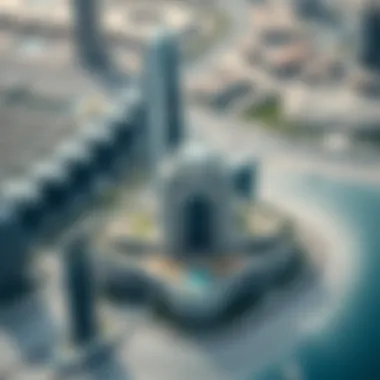 Aerial View of Jumeirah One Stunning aerial view of Jumeirah One showcasing its architectural beauty