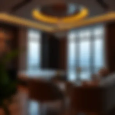 Luxury Hotel Suite: A Romantic Retreat Lavish interior of a luxury hotel suite designed for couples