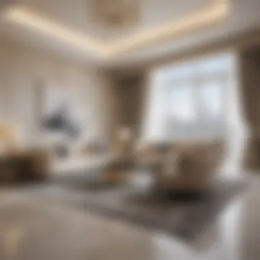 Luxurious interior design of a property in Business Bay