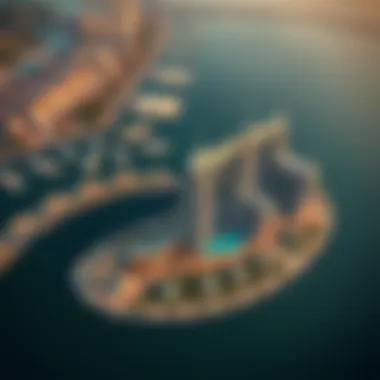 Aerial View of Executive Bay Aerial perspective of Executive Bay highlighting its strategic location