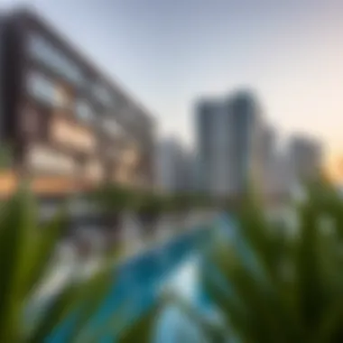 Modern Architecture of Executive Bay Luxury view of Executive Bay showcasing modern architecture