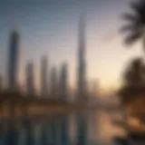 Luxurious skyline of Dubai showcasing high-end properties