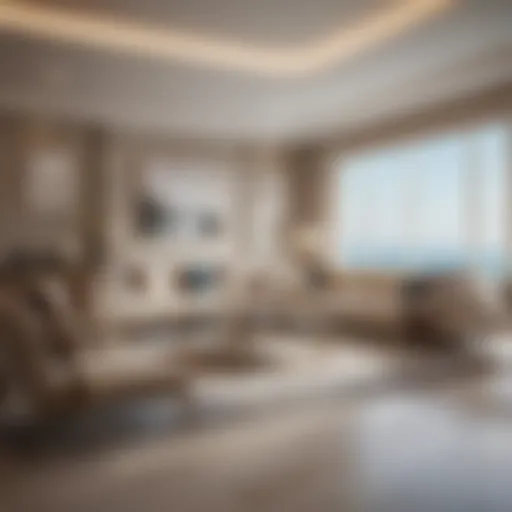 Luxurious apartment interiors in Dubai South