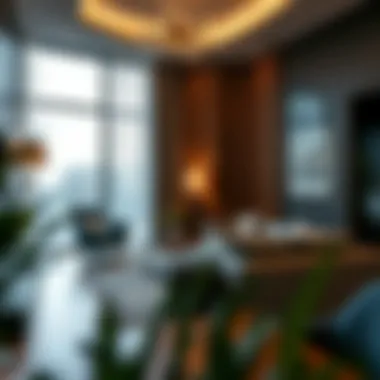 Stylish Interior of a Residential Unit Stylish living room inside a residential unit in The Greens, reflecting contemporary design