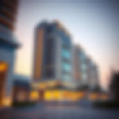Architectural Marvel of مول جميرا Stunning architectural design of مول جميرا showcasing modern luxury