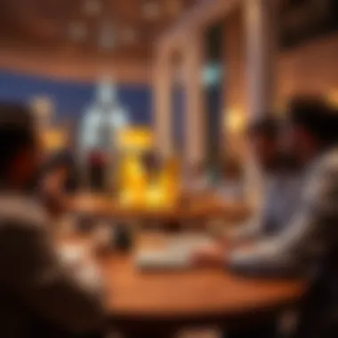 Investor Insights at مول جميرا Investors strategizing around مول جميرا, depicting market trends