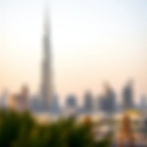 Stunning skyline of Dubai showcasing Burj Khalifa