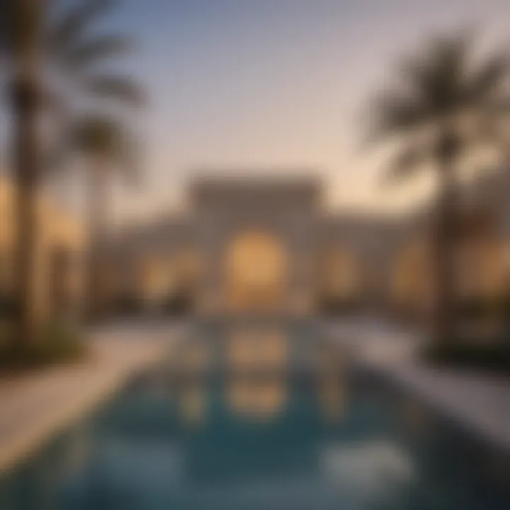 A luxurious Emirati villa auction