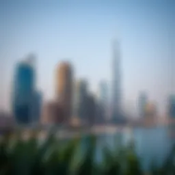 Stunning skyline of Dubai showcasing luxury real estate