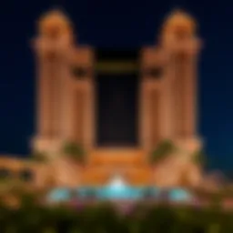 Stunning exterior view of Fairmont Palm Jumeirah