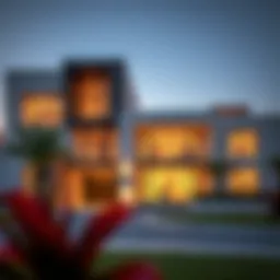 Stunning exterior view of Expo Golf Villas showcasing modern architecture