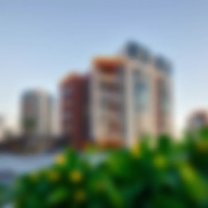 Architectural view of Mercedes Benz Places by Binghatti