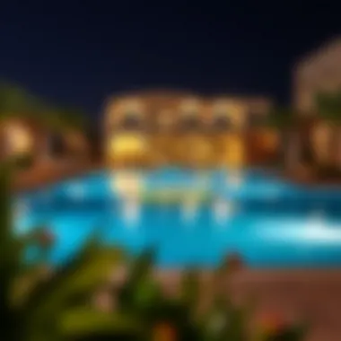 Amenities at Murooj Al Furjan including pool and recreational areas