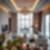 Murooj Al Furjan luxury apartment interior showcasing modern design