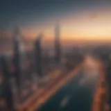 Stunning skyline of Dubai showcasing luxury real estate