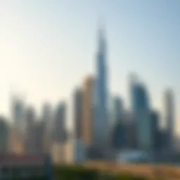 Stunning skyline of Dubai showcasing modern architecture