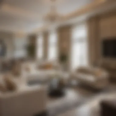 Sophisticated Suite Interior at Oasis Hotel Apartments Elegant suite interior at Oasis Hotel Apartments highlighting luxury furnishings