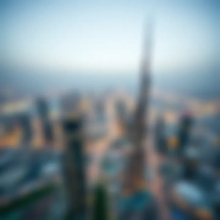 Panoramic views from the top floors of Ontario Tower