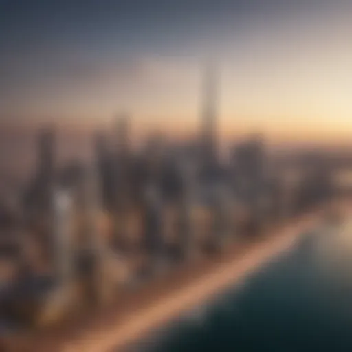 Majestic skyline of Dubai showcasing luxury developments