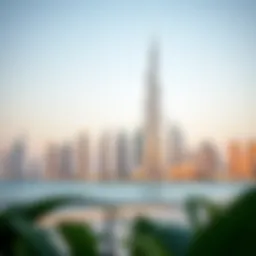 Stunning skyline of Dubai showcasing luxury real estate