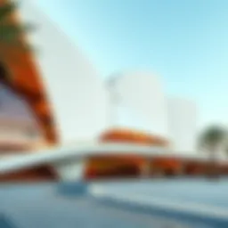Exterior view of the stunning Dubai Opera