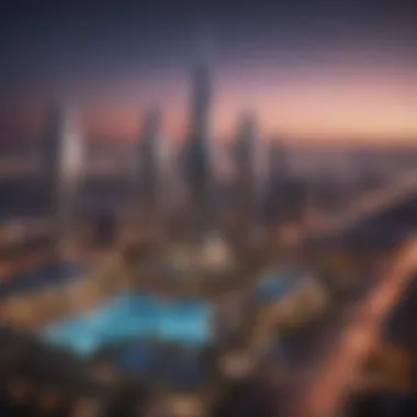 Prime location of Tower Laguna in Dubai