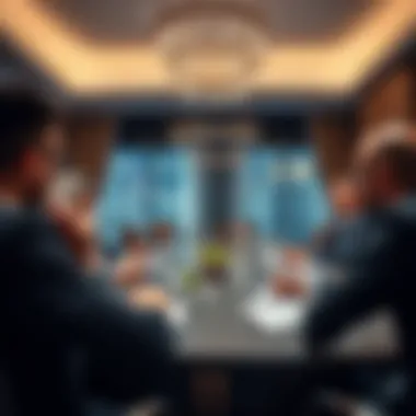 Strategic Discussions in Dubai's Real Estate Market Real estate investment meeting in Dubai