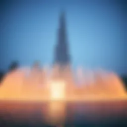 Understanding the Burj Khalifa Fountain Show Timings Introduction