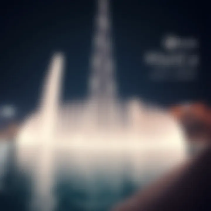 Understanding the Burj Khalifa Fountain Show Timings Summary