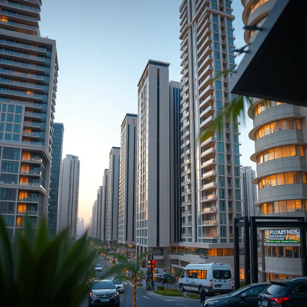 Beautiful view of Exclusive High-Rise Luxury Rentals
