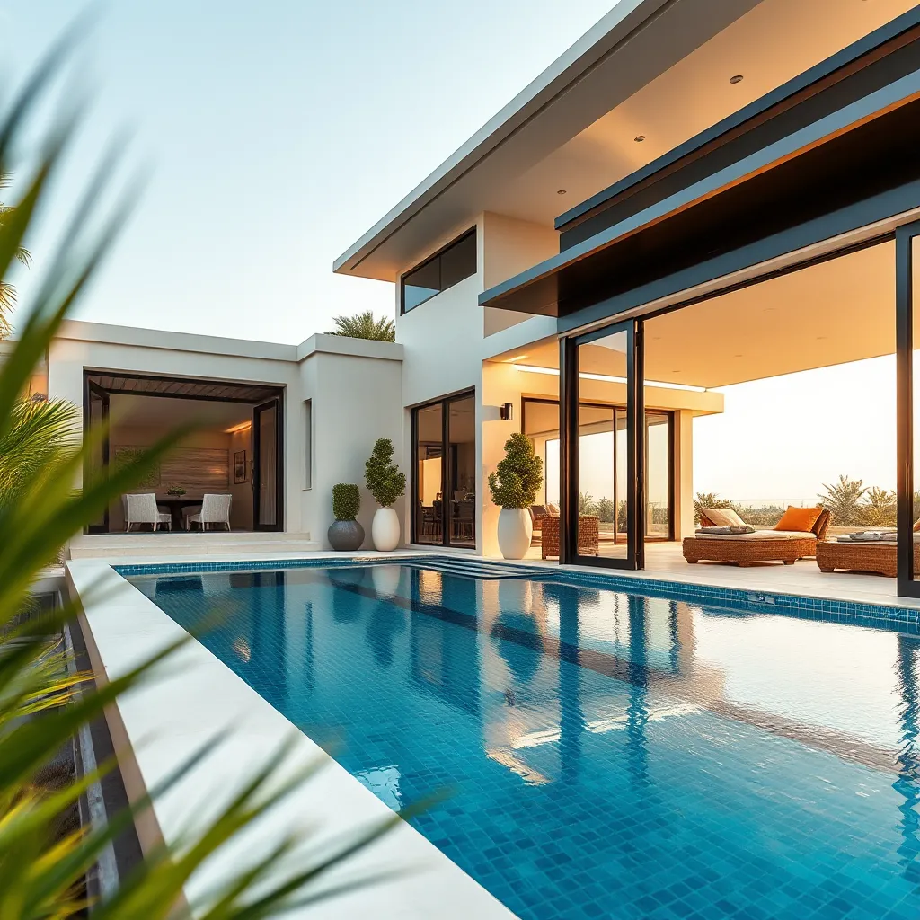 Image showcasing Luxury Private Villas with Pools in Dubai